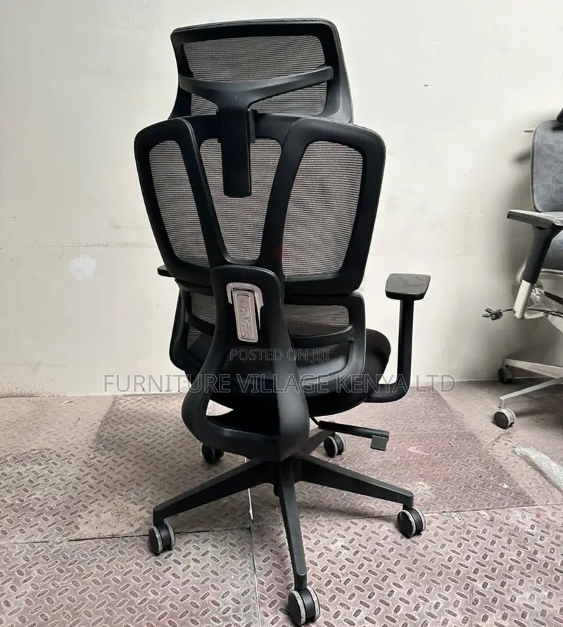 Office Chair:Leadership Series High Mesh Fixed Office Chair