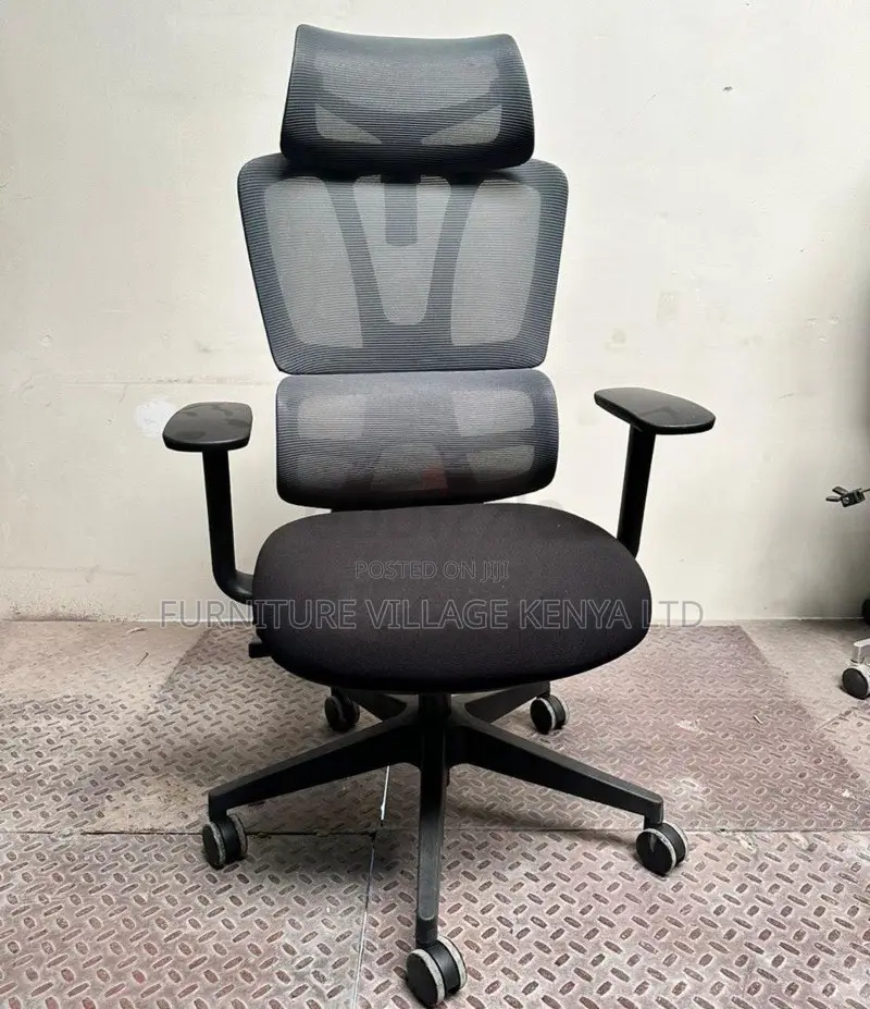 Office Chair:Leadership Series High Mesh Fixed Office Chair