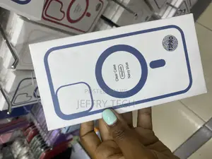 Jueshituo iPhone 13 Pro Magsafe Transparent Case-Navy Blue