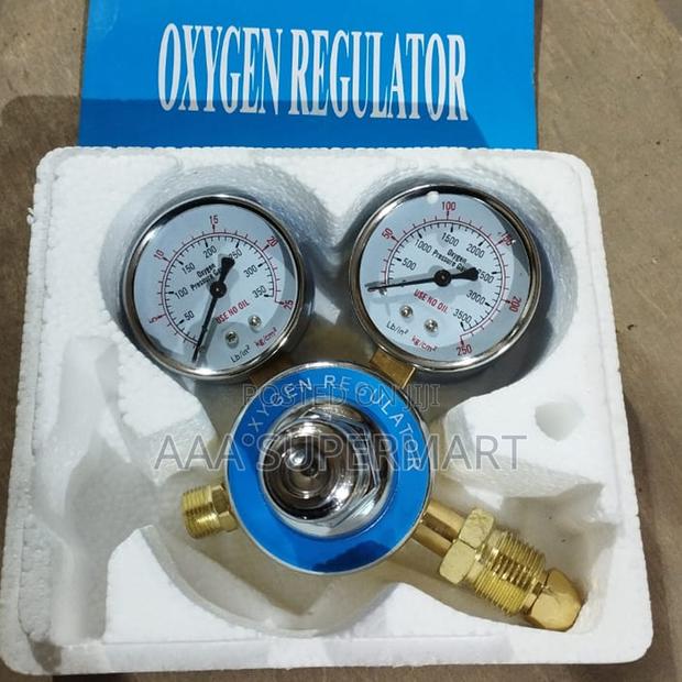 Oxygen Regulator Blue - main view