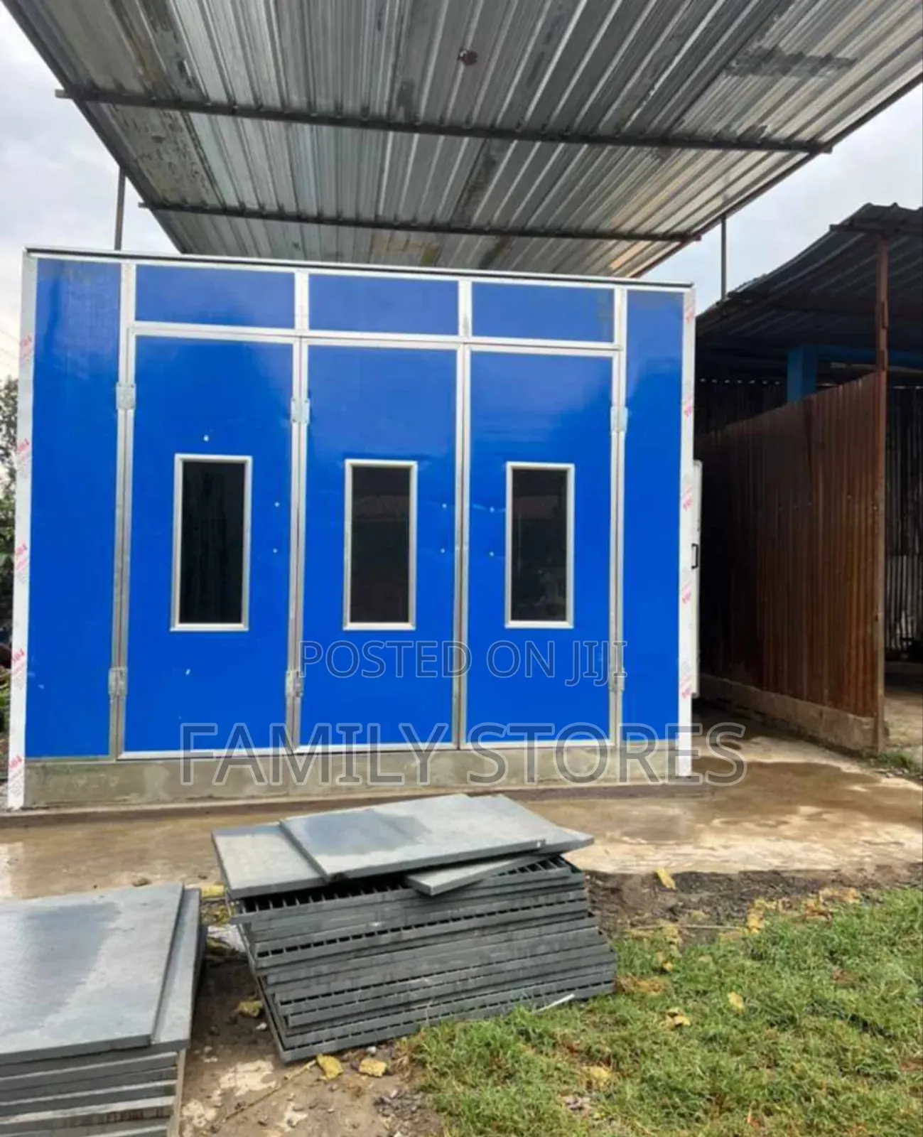 Heavy Duty Electric Paint Spray Booth Machine.