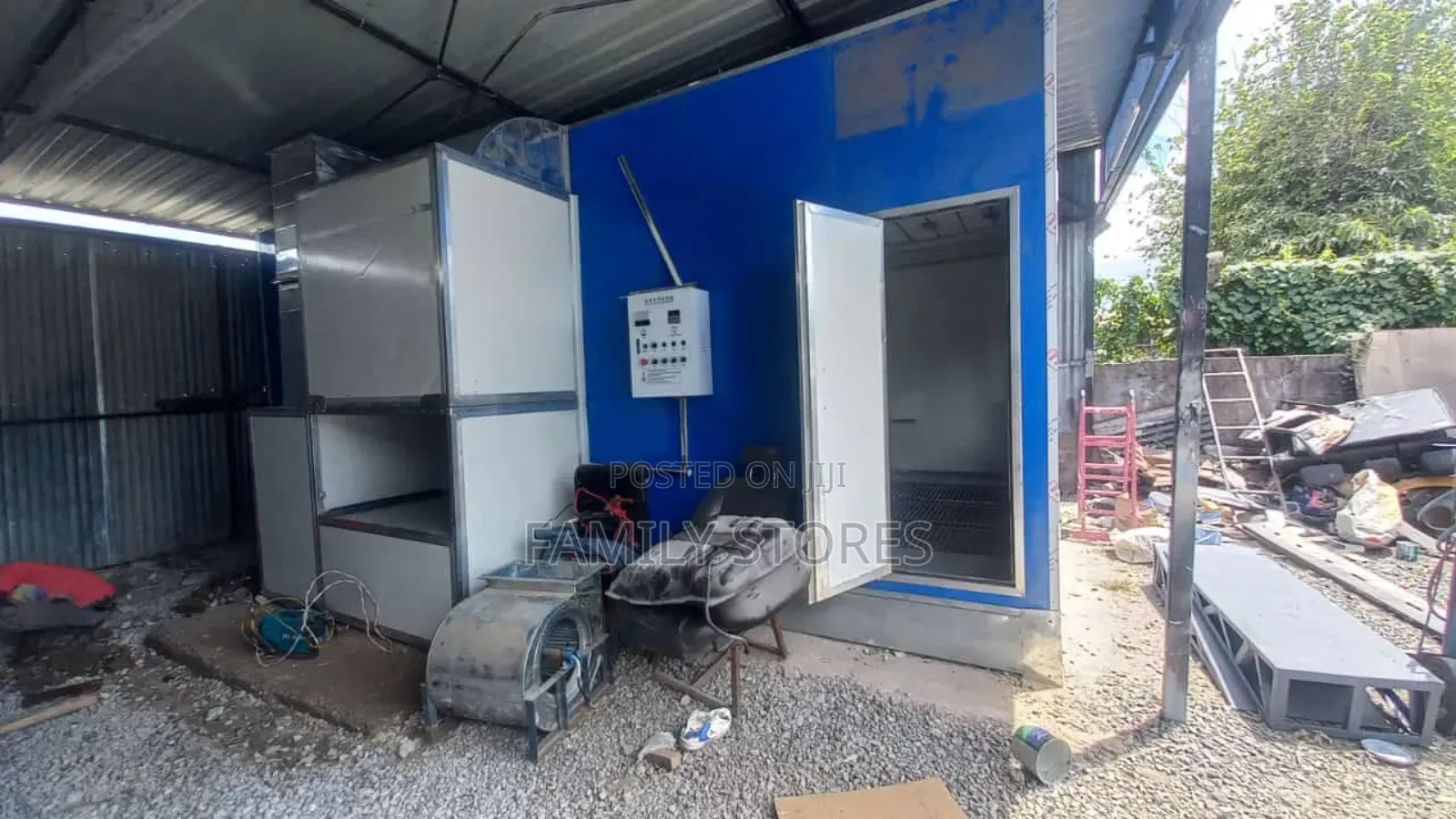 Heavy Duty Electric Paint Spray Booth Machine.