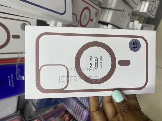 Prodigee iPhone 15 Magsafe Charging Transparent Case-Desert - main view