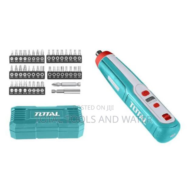 Total Cordless Screw Driver Set 4v