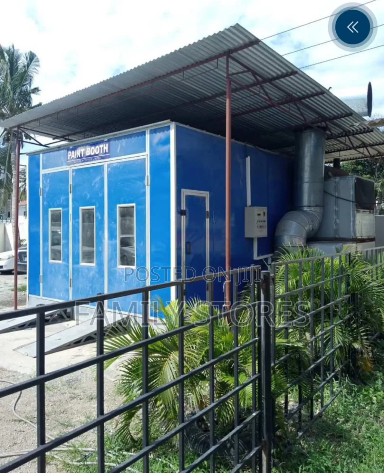 Diesel Paint Spray Booth Commercial Machine.
