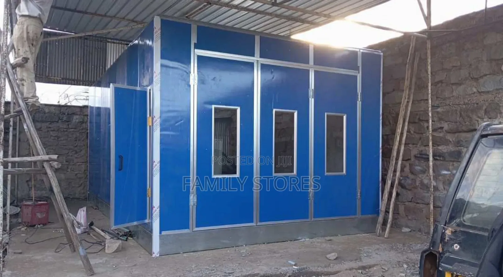 Diesel Paint Spray Booth Commercial Machine.