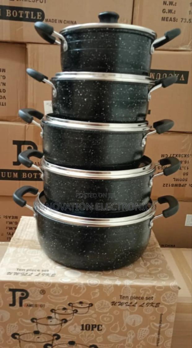 10pieces Jp Nonstick Cookware Set