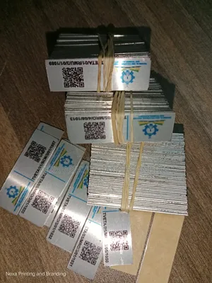 Qr Coded Asset Tags