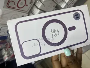 Kswous iPhone 15 Magsafe Transparent Air Case-Purple