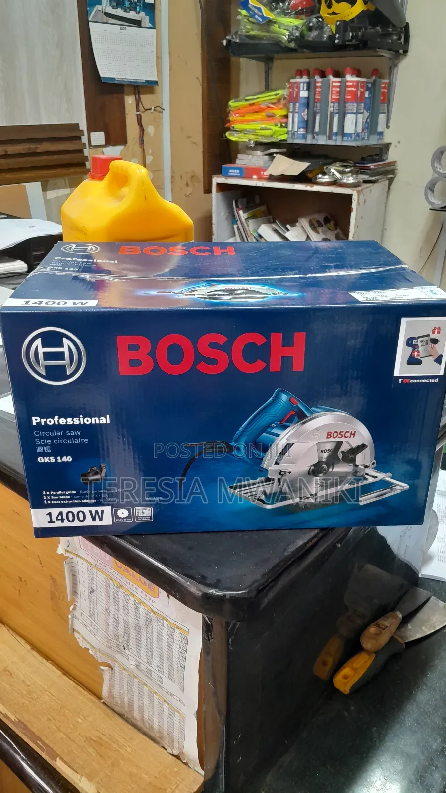 Bosch Professional Circular Saw GKS 140(1400w)