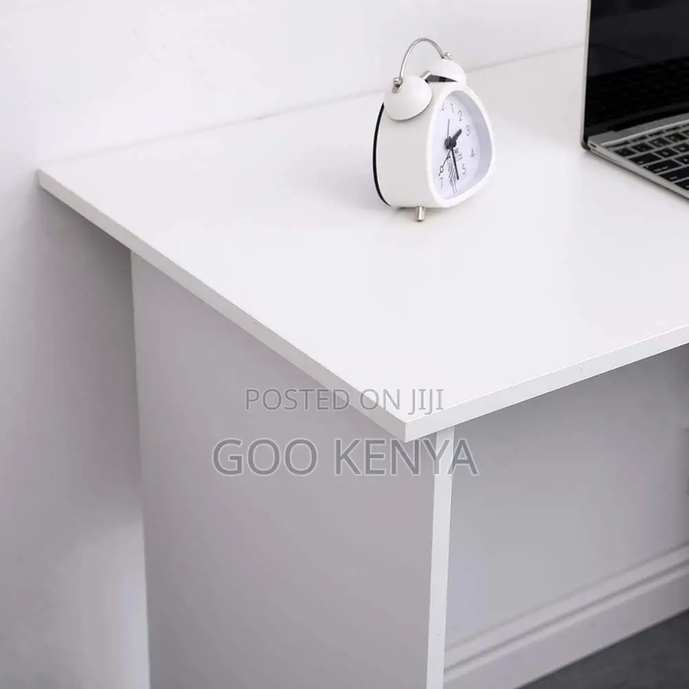 Office Table ; White Computer Table With Storage