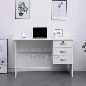 Office Table ; White Computer Table With Storage