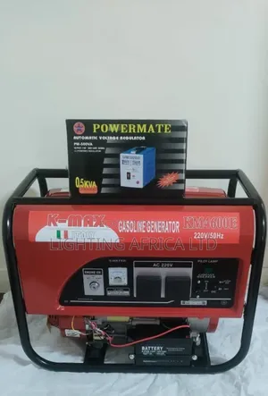 3.0kva Kmax 4600e Generator + Free 500w/Ac Regulator