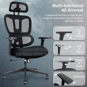 Improved Ergonomic Office Seat