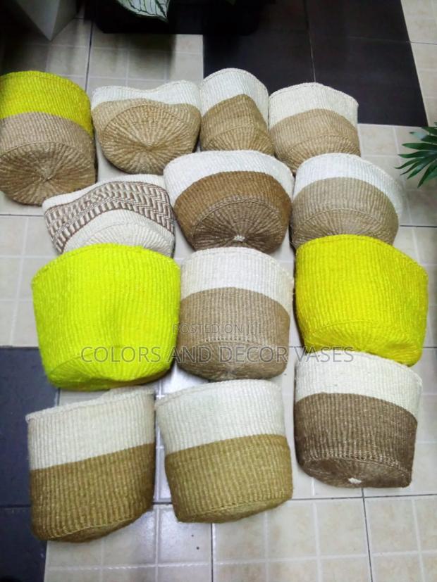 Decorative Baskets Sisal Made - main view