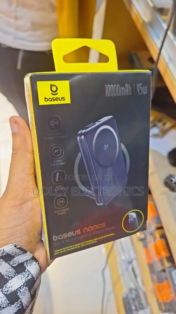 Baseus Nomos Magnetic Power Bank Qi2 45w 10000mah