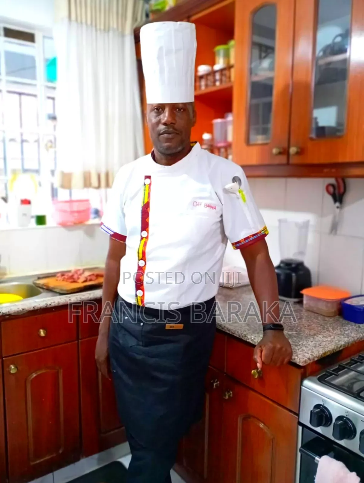 Chef Baraka/Private Chef, Available.