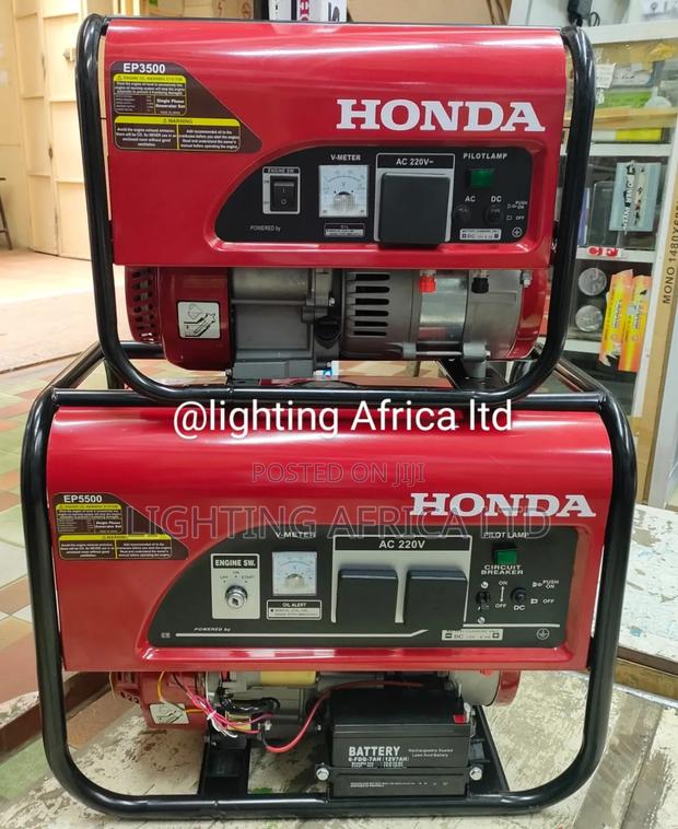 New Model Honda Rope Start Ep3500 3.5kva Petrol Engine