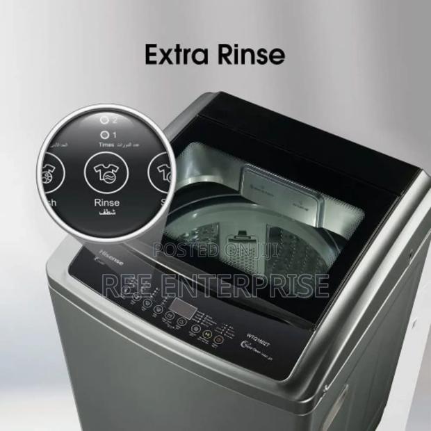 Titanium Crystal Grey 8kg Top Loading Washing Machine