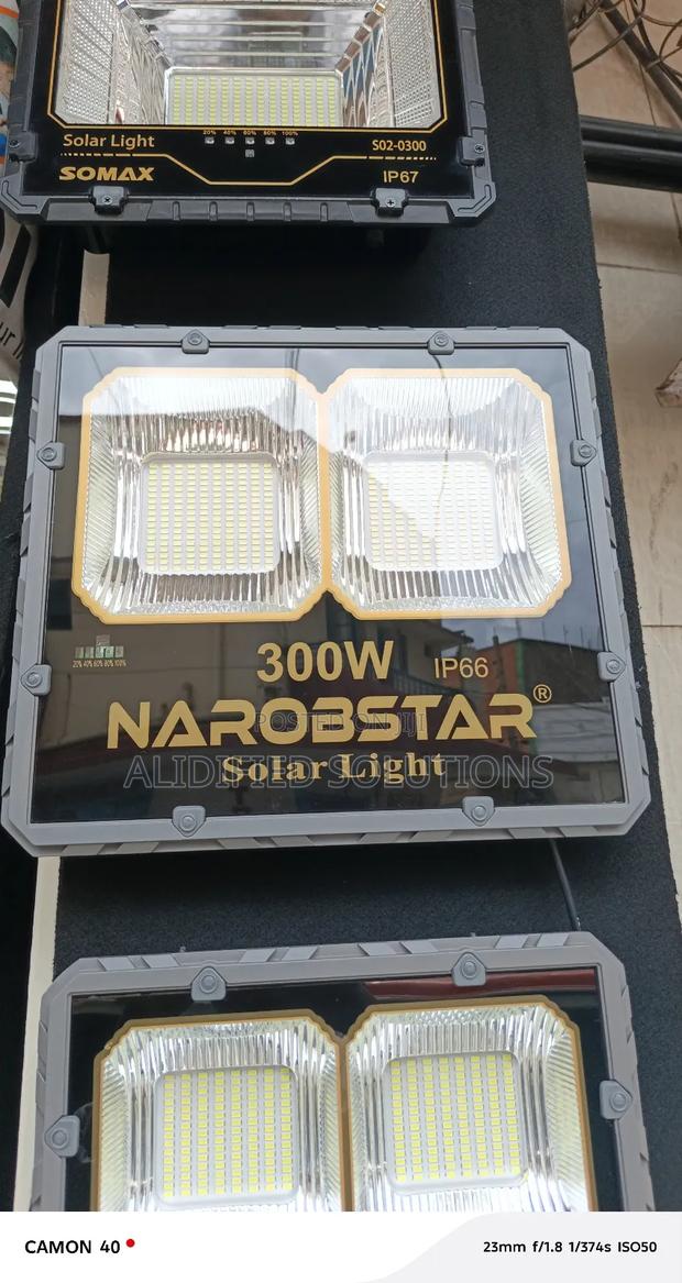 300w Narobstar Solar Floodlight - thumbnail 2