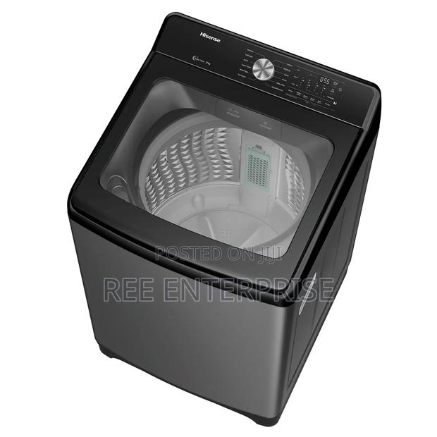 Titanium Crystal Grey 17kg Top Loading Washing Machine