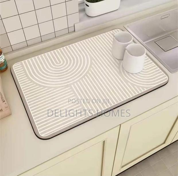 Geometric Kitchen Drying Mats - thumbnail 2