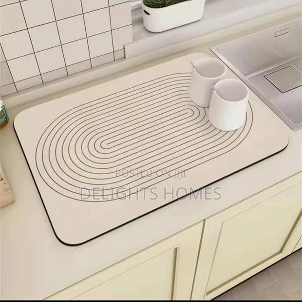 Geometric Kitchen Drying Mats - thumbnail 3