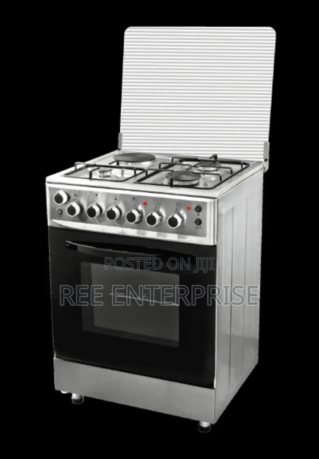 60*60 Hisense 60 Cm Platform 1 Electric Plate +3 Gas Cooker