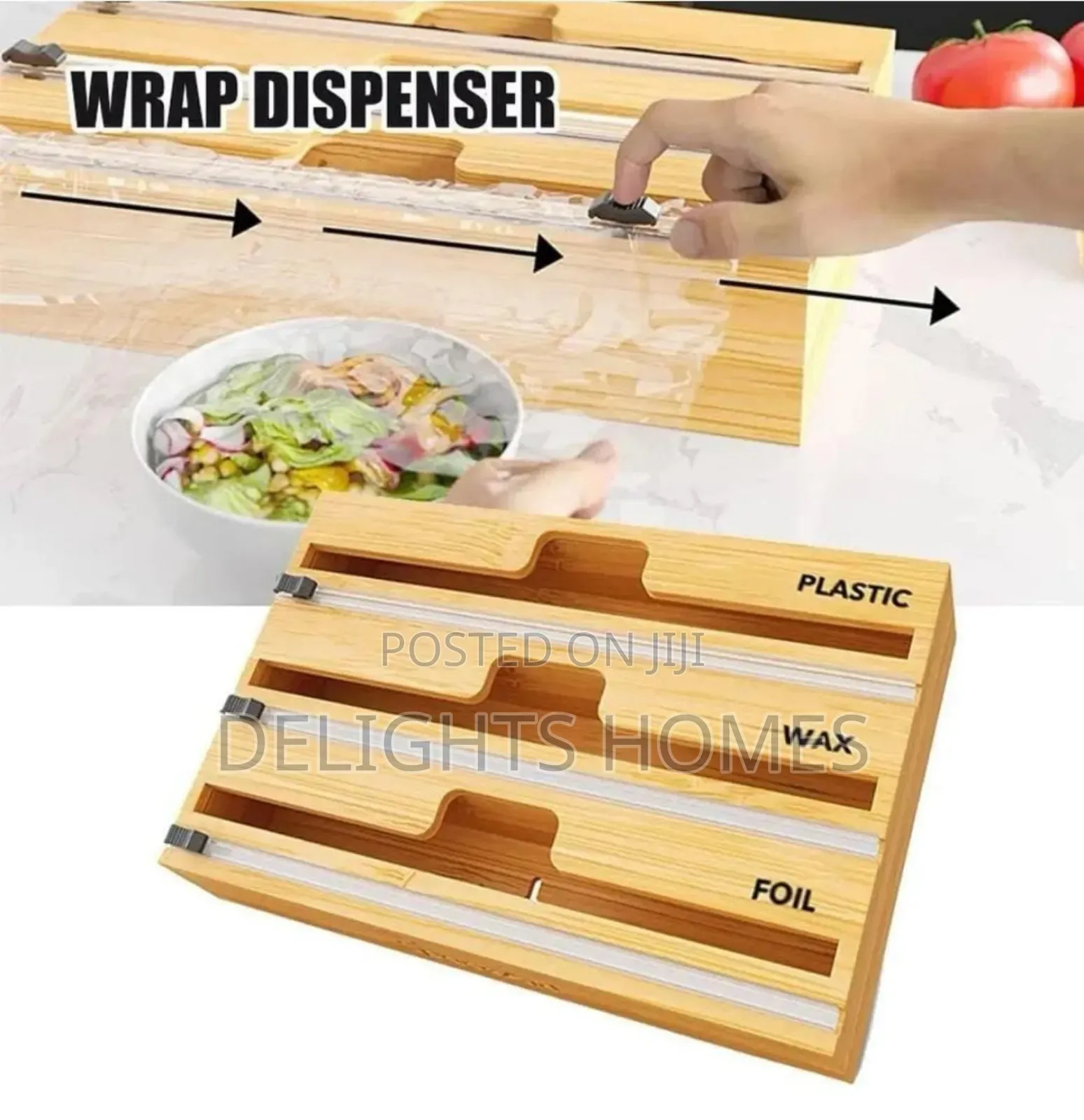 Bamboo Wrap Dispenser_nj