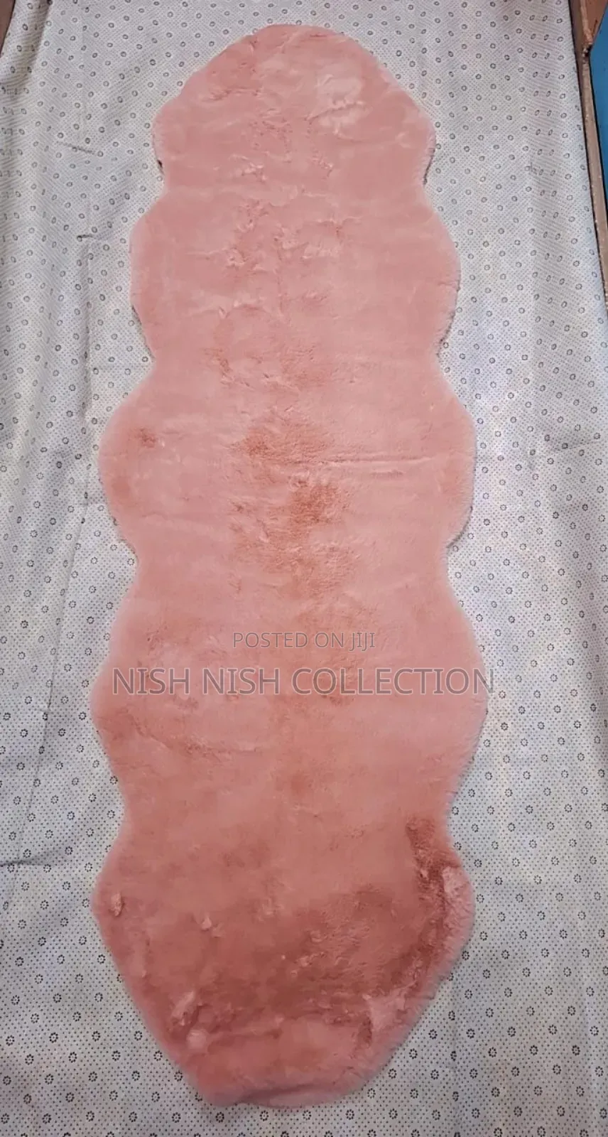 Ultra Soft Rabbit Fur Carpet Bedside Mat