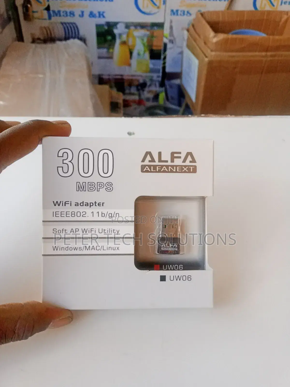 Wi-Fi Adapter 300 MBPS Available