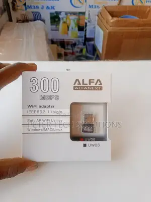 Wi-Fi Adapter 300 MBPS Available