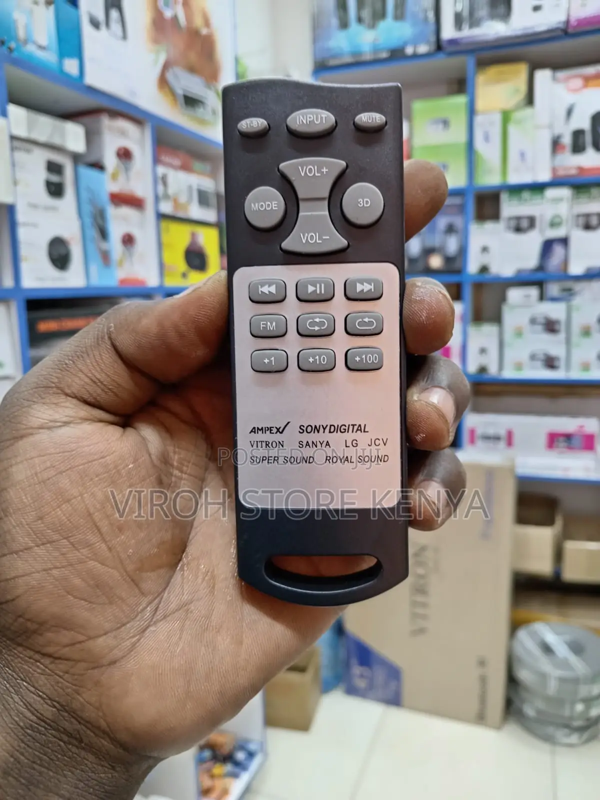 Universal Vitron Woofer Remote