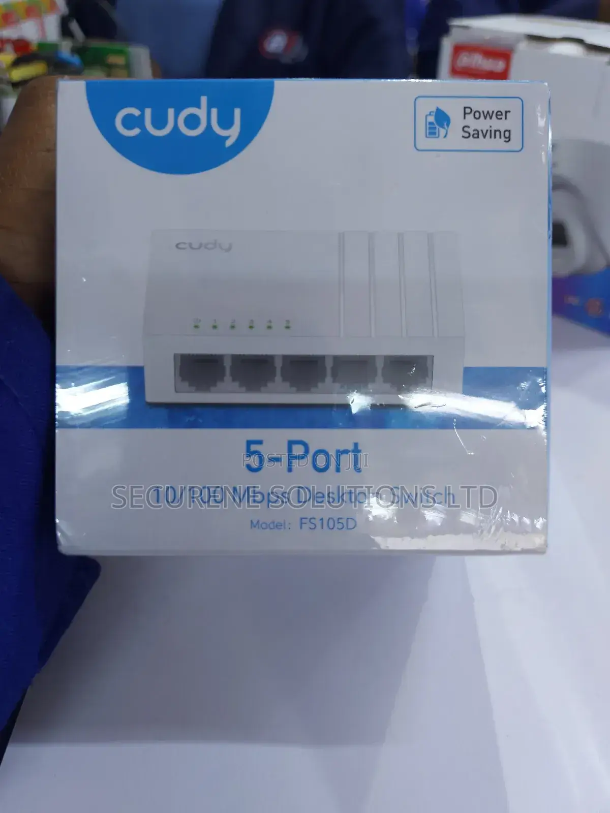 Cudy Fs105d 5-Port 10/100 MBPS Desktop Switch