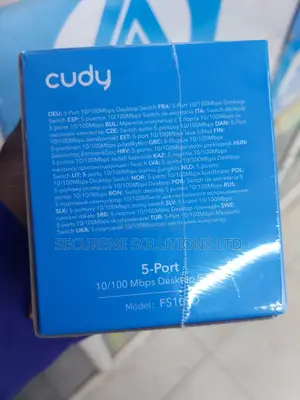 Cudy Fs105d 5-Port 10/100 MBPS Desktop Switch