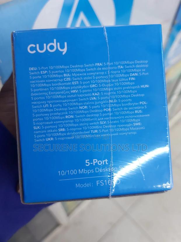 Cudy Fs105d 5-Port 10/100 MBPS Desktop Switch - thumbnail 3