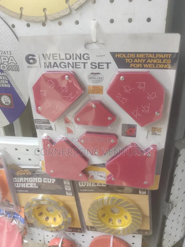 Welding Magnet Set, 6pc Magnet Set - main view