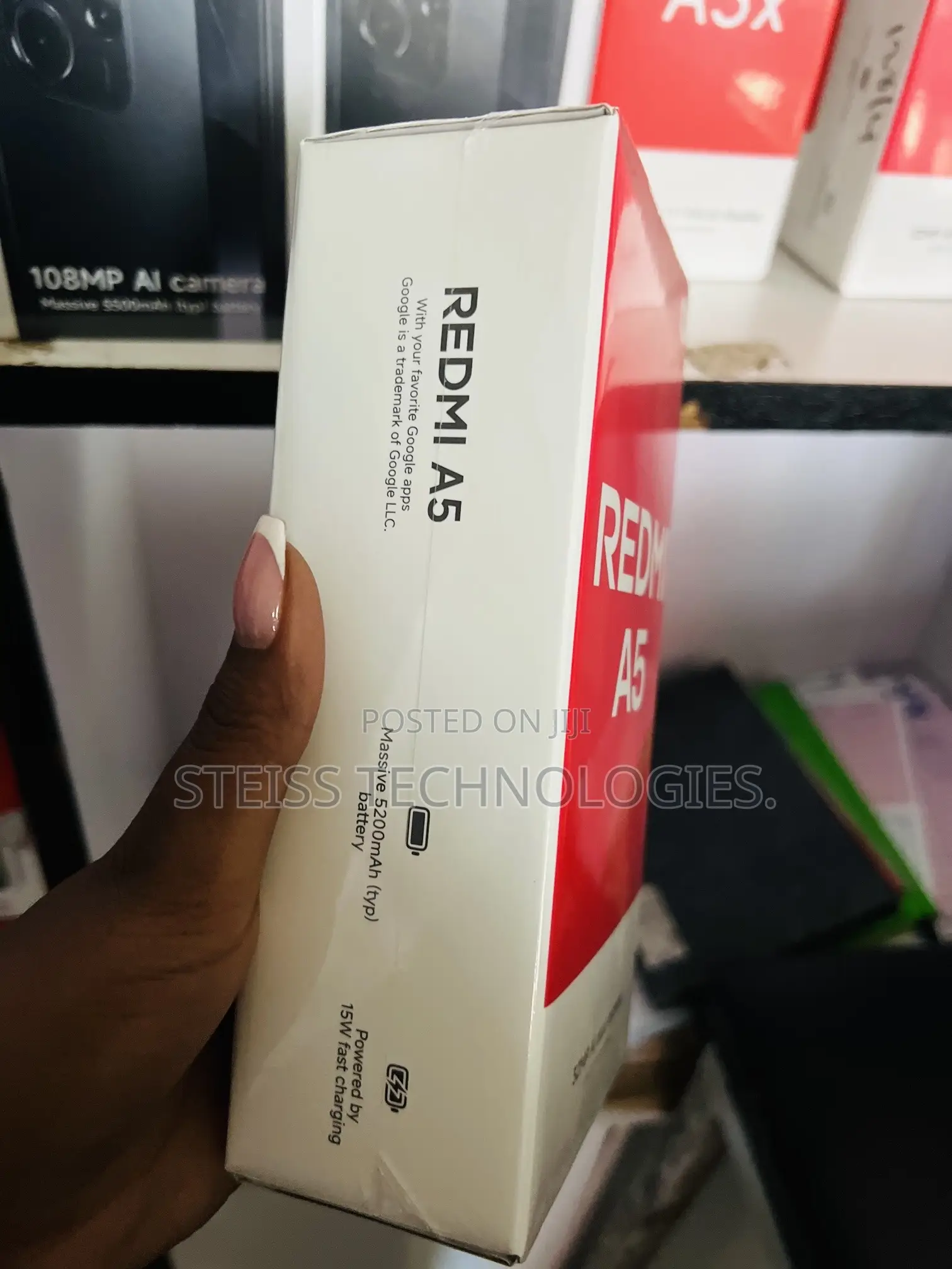 New Xiaomi Redmi A5 4G 64 GB Black