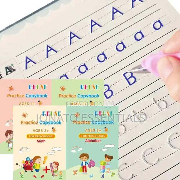 4 Piece Hand Writing Practice Books With Pen - thumbnail 5