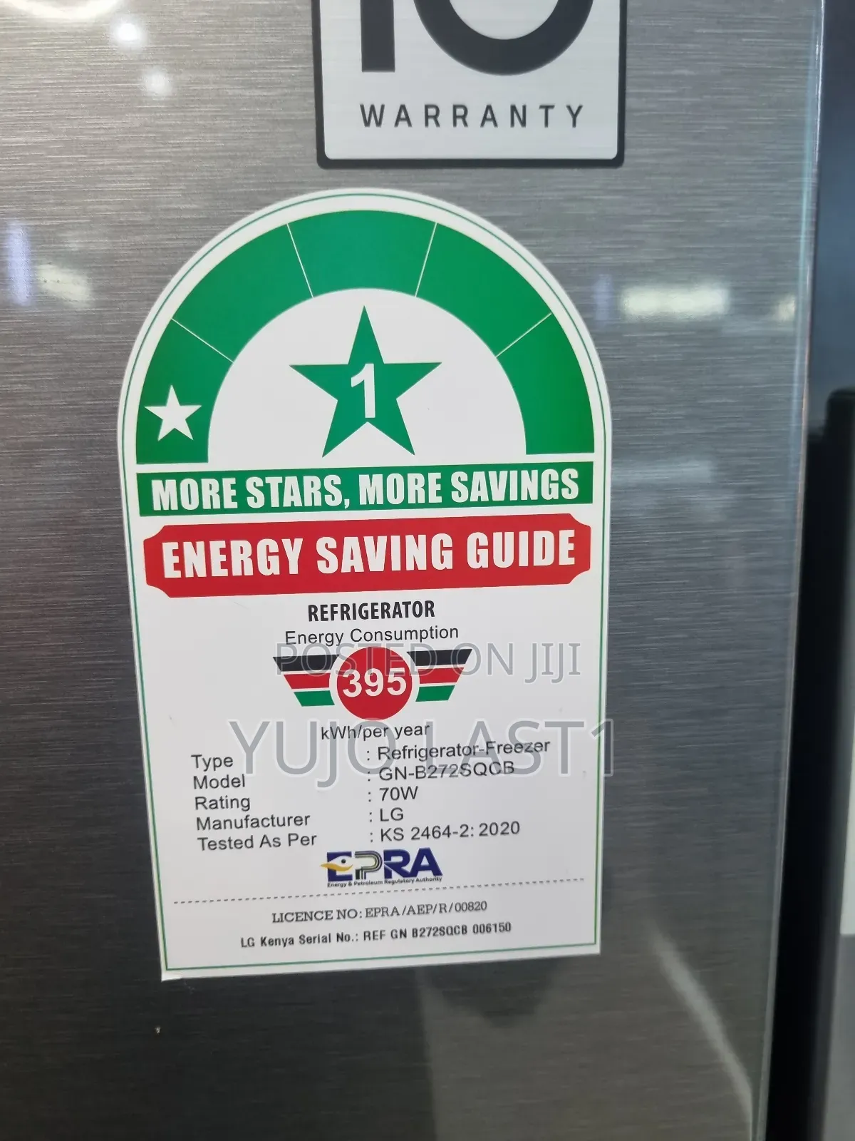 Lg 254l Top Freezer Refrigerator | Smart Inverter Compres