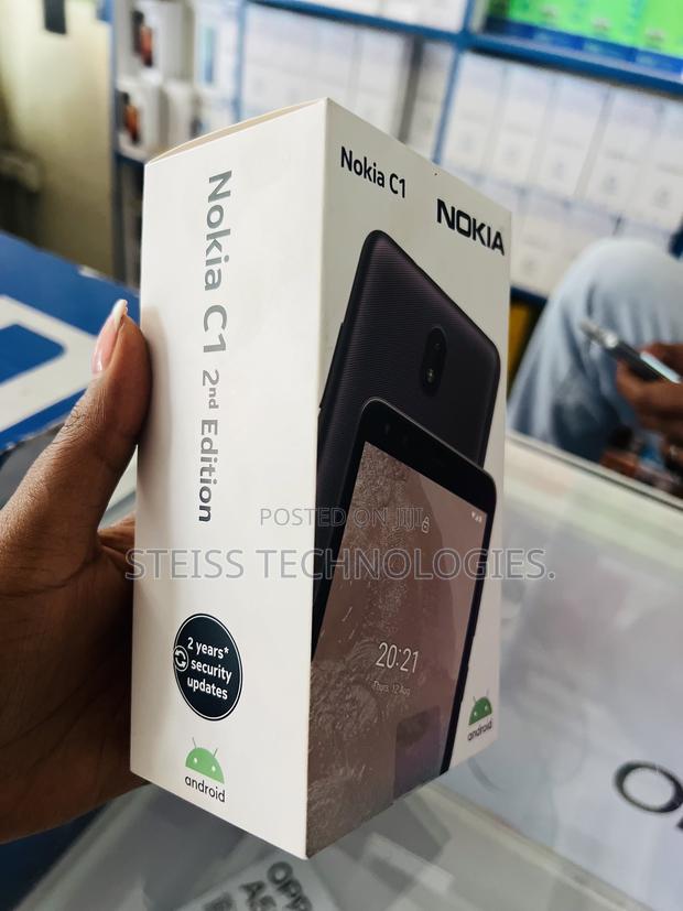New Nokia C1 16 GB Black - thumbnail 2