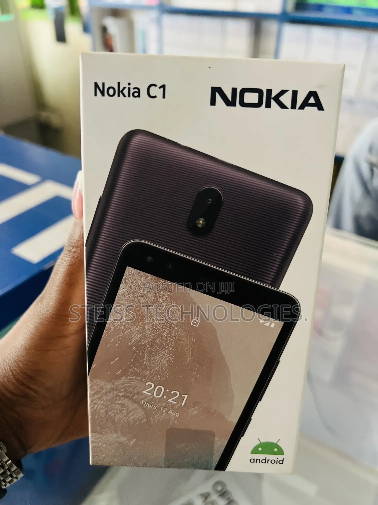 New Nokia C1 16 GB Black