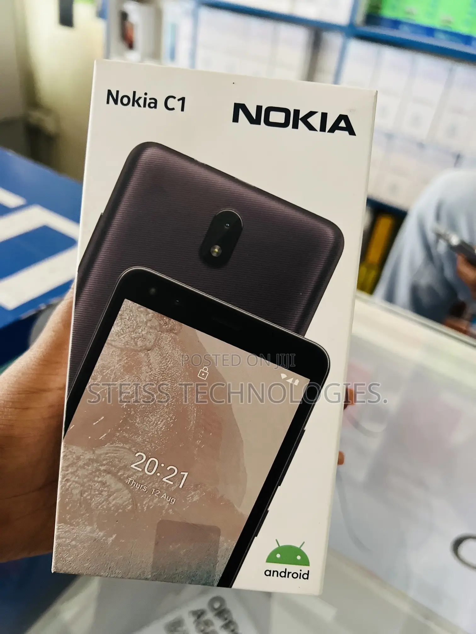 New Nokia C1 16 GB Black