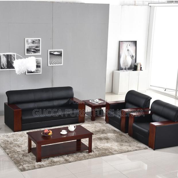 Office Sofa: Simple and Modern 5-Seater Executive Sofa Set - thumbnail 3