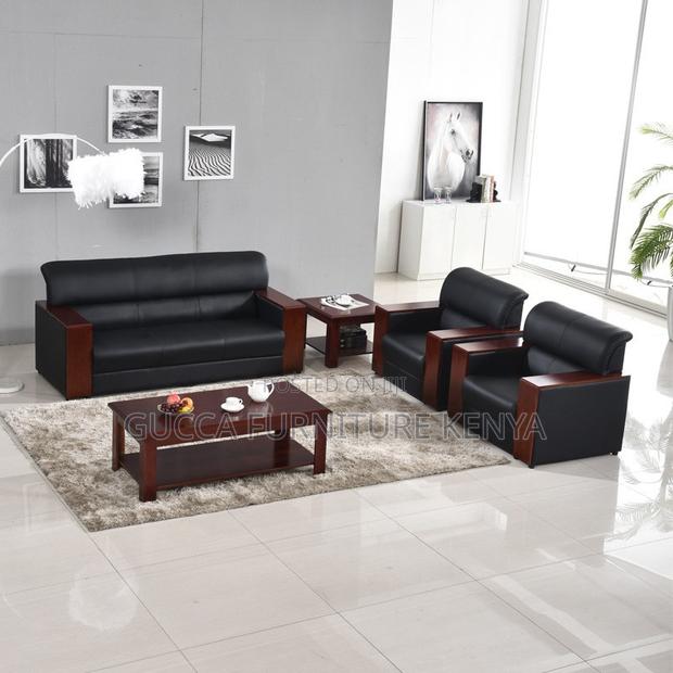 Office Sofa: Simple and Modern 5-Seater Executive Sofa Set - thumbnail 4