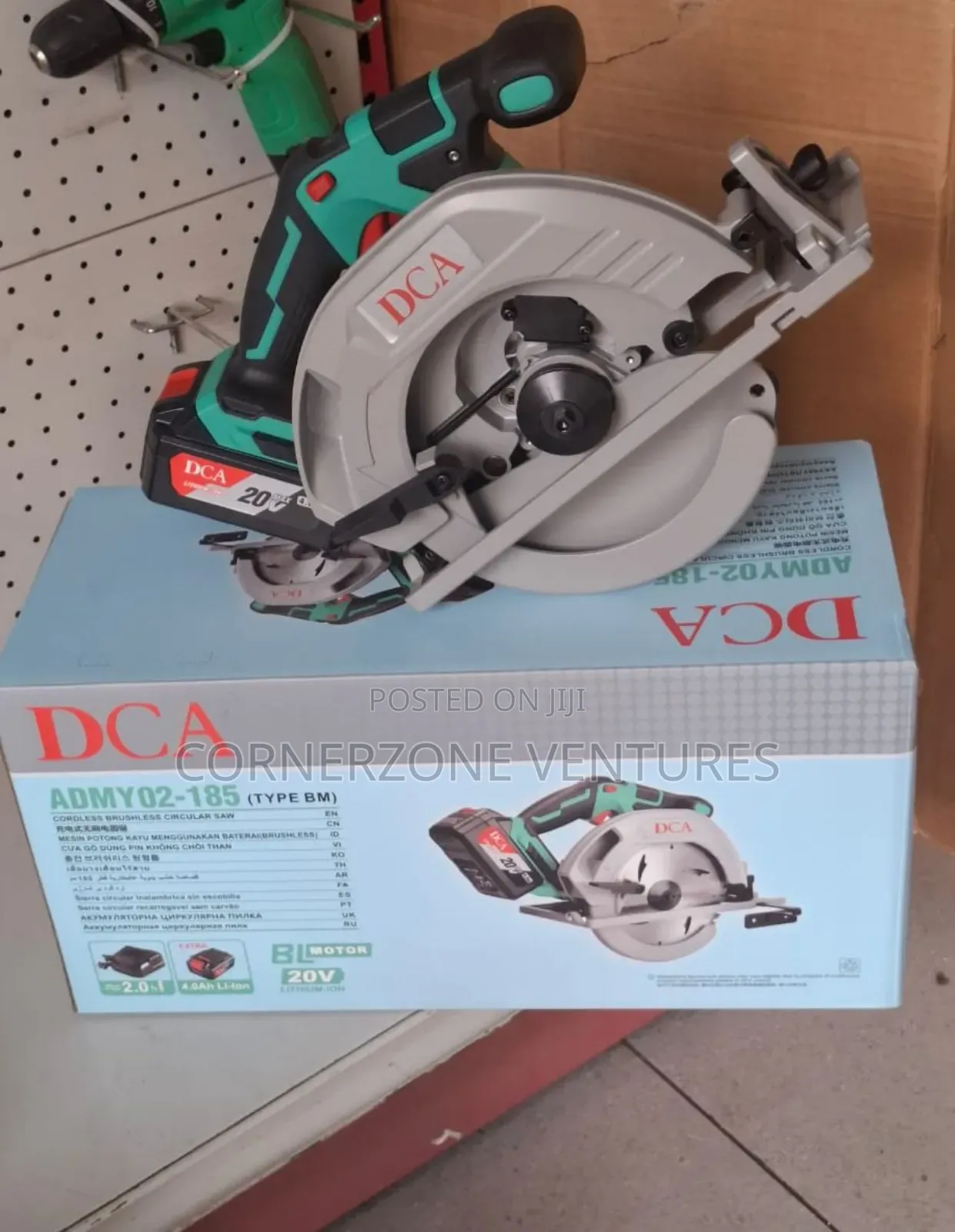 Dca Cordless 7" Circular Saw 20v, Circular Saw