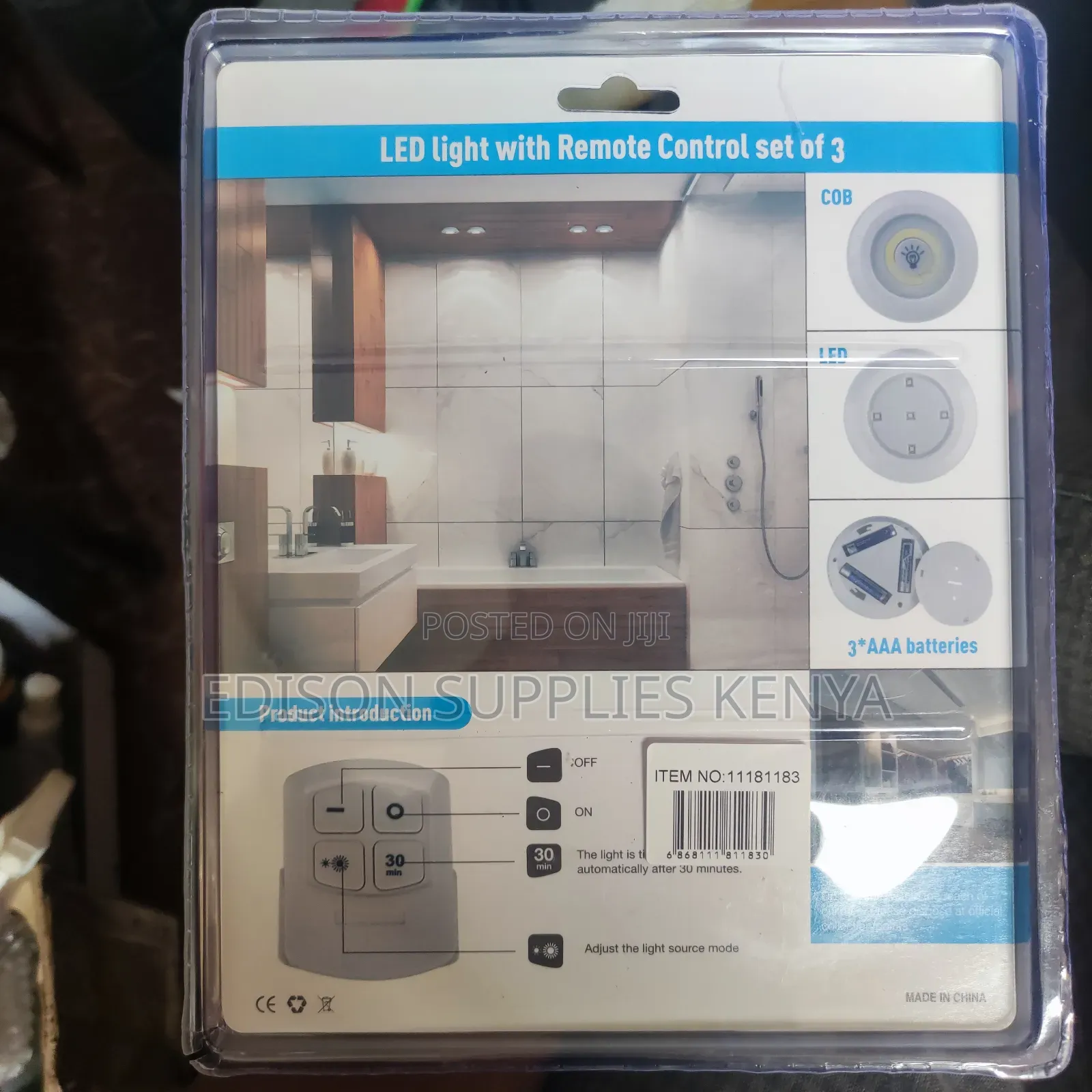 Led Light Set 3pcs With Remote Control Smart Bulbs