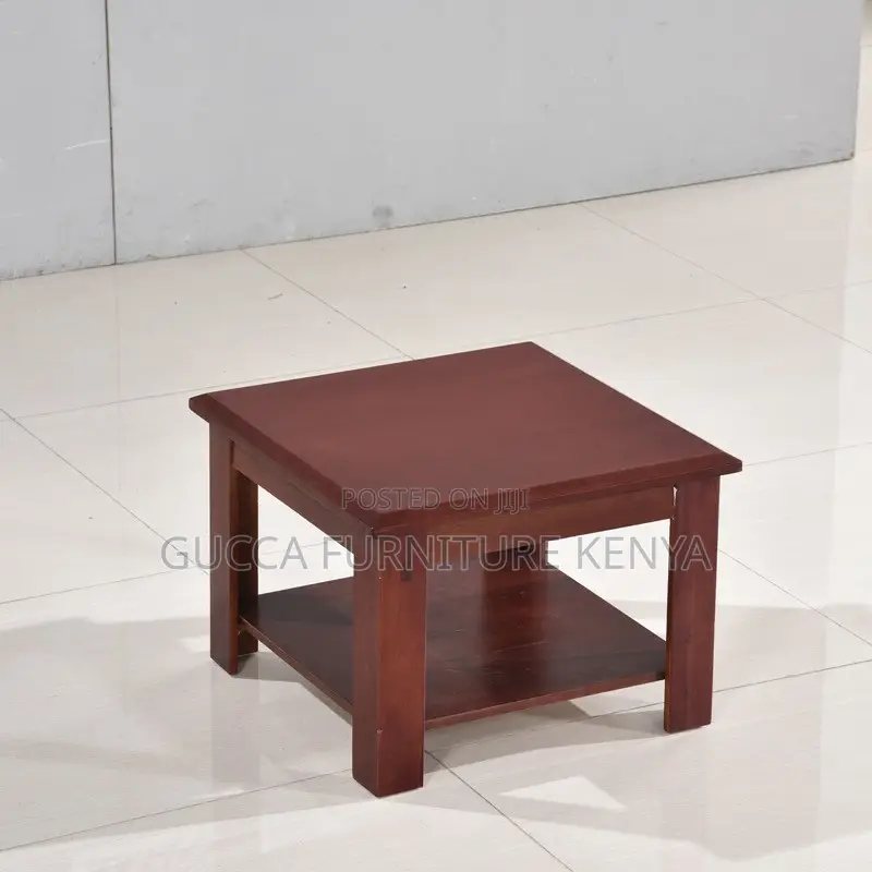 Office Table: Office Mahogany Coffee Table With Curved Edges