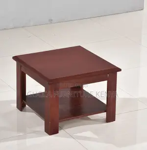 Office Table: Office Mahogany Coffee Table With Curved Edges
