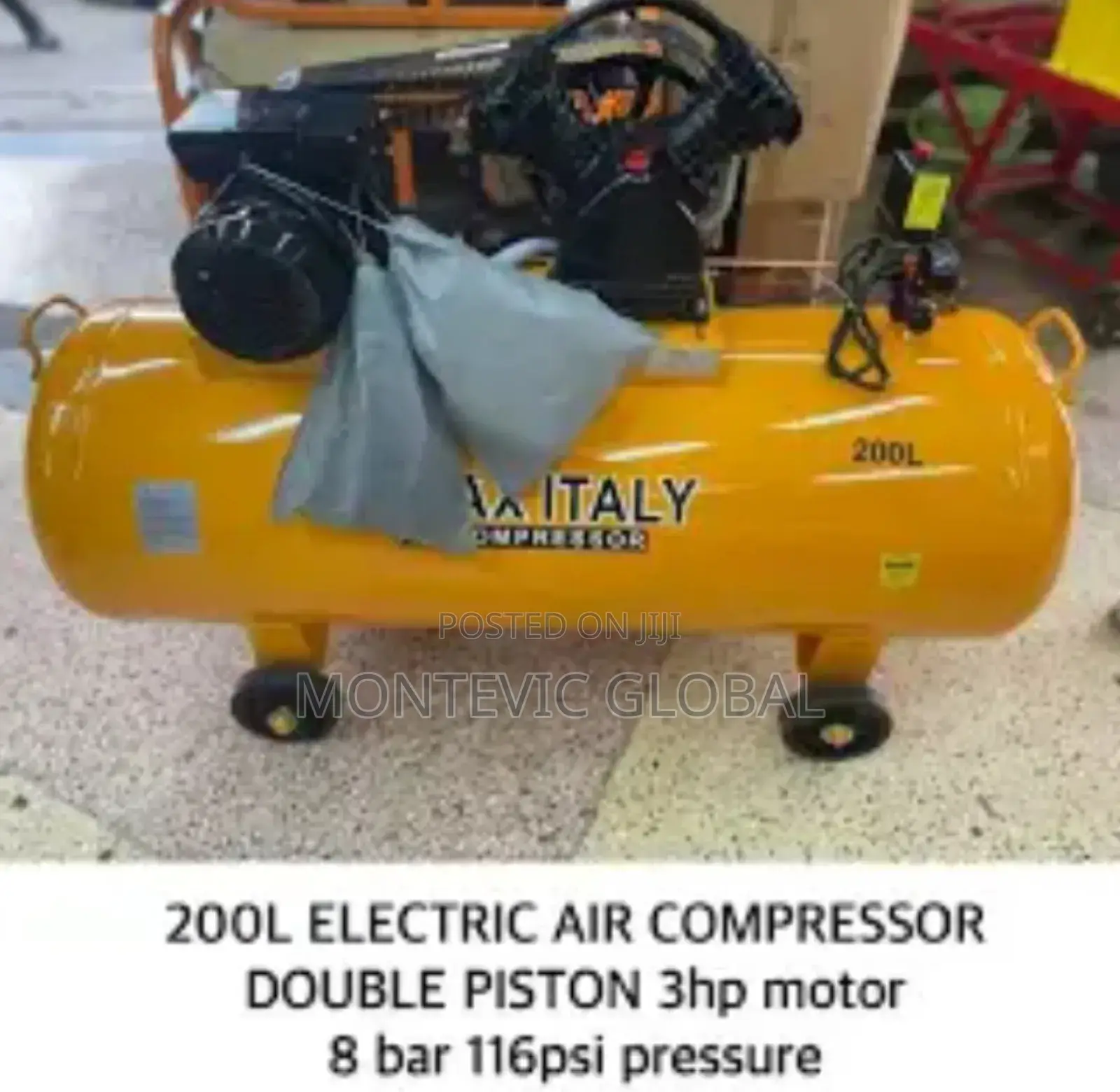 200litres Electric Double Piston Air Compressor
